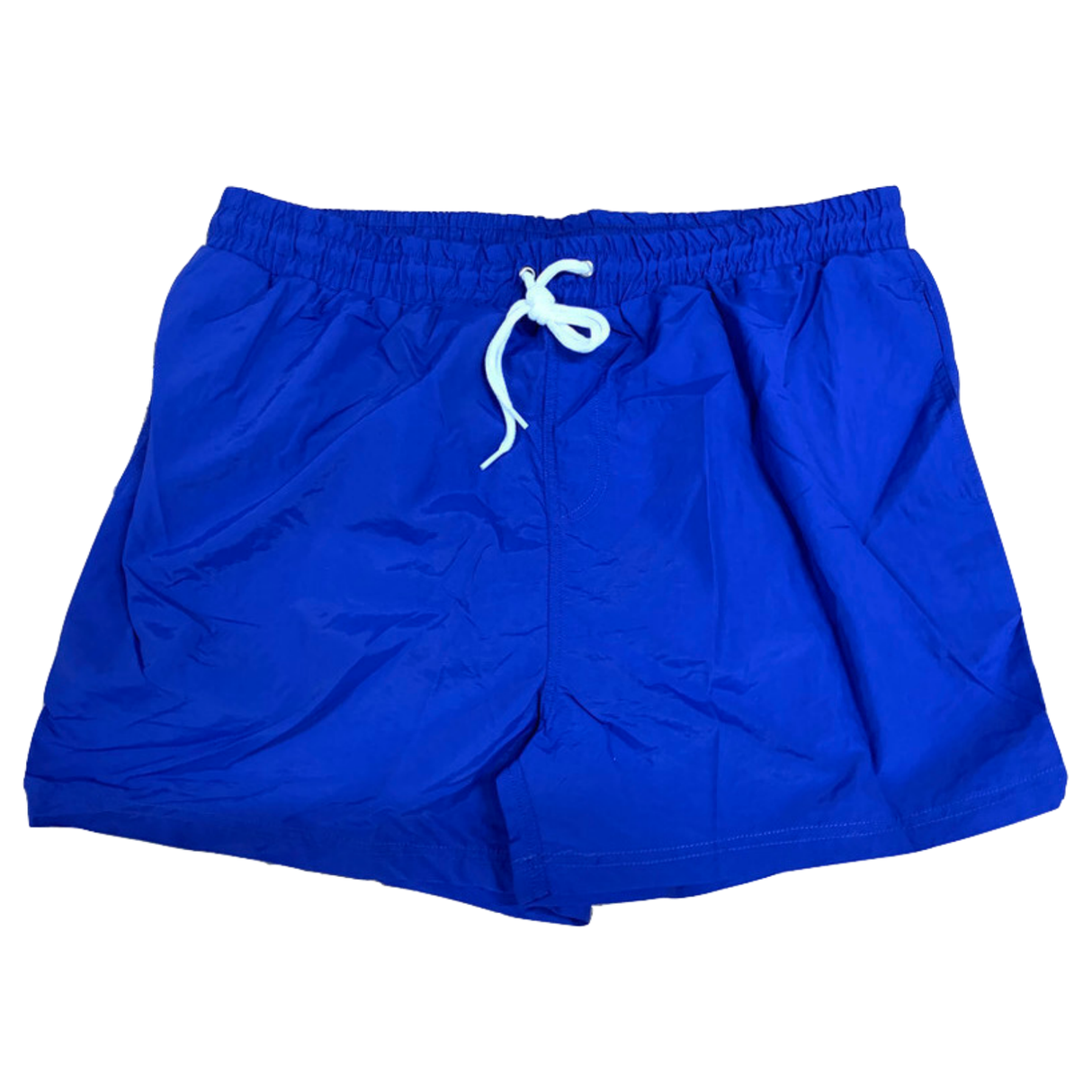 Mens Swim & Running Shorts w/ Brief Lining & Elastic Drawstring Waistband