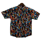 100% Cotton Adults Hawaiian Beach T-Shirt Cool Dry Summer Casual Tee Top