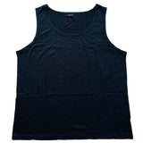 PLUS SIZE SINGLET Big Mens Sleeveless 100% COTTON Tank Top 3XL-6XL Summer - White