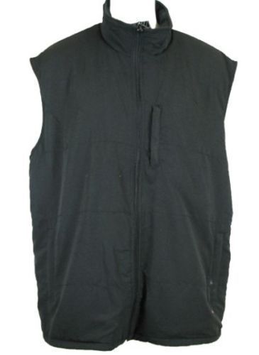 Mens Reversible Winter VEST Microfibre Polar Fleece Warm Sleeveless Thermal - Charcoal