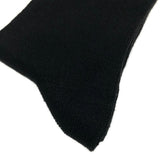 9 Pairs BAMBOO SOCKS Crew Natural Eco Healthy Enviro Unisex Work Business BULK - Black