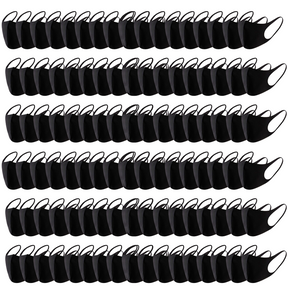 100x SUMMER Reusable Breathable Face Mask Bulk Pack - Black (Anti Dust/Haze)