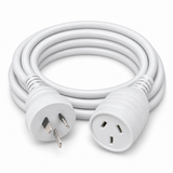 5-Metre Ultracharge Australian Extension Power Lead Cable - White
