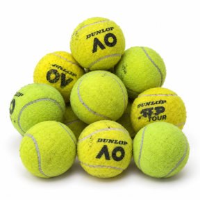 10x Assorted Used Tennis Balls for Kids, Dogs, Backyard & more