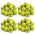 60x Used Tennis Balls Pack for Kids, Dogs, Backyard & More Bulk Pack (Assorted)