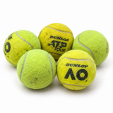 5x Assorted Used Tennis Balls for Kids, Dogs, Backyard & more