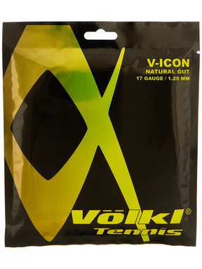 Volkl V-Icon Natural Gut 17/1.25 Tennis String - 12m Set