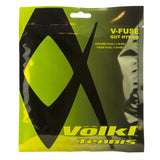 Volkl V-Fuse Hybrid Tennis String 17g Natural Gut/Poly in Black/Yellow