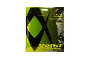 Volkl V-Blast 16g Hybrid Tennis String Set (Yellow/Black Silver)