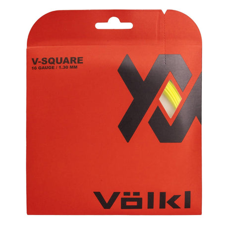 Volkl V-Square Tennis String 16g 1.30mm 12m Set - Neon Yellow