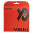 Volkl V-Square 17g/1.25mm Tennis Racquet String Set - Black (12m)