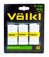 Volkl 3-Pack V-Tac Overgrips Tennis Grips in White