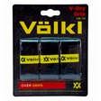 3x Volkl V-Dry Tennis Racquet Overgrip Pack - Black