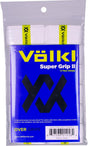 12-Pack Volkl Super Grip II Tennis Racquet Over Grips in White