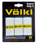 Volkl 3-Pack Super Grip II Tennis Grips in White
