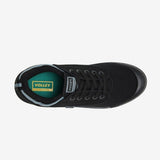 Volley International Mens Sneakers - Black/Dark Grey (Low Canvas Casual Shoes)