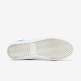 Volley International Mens Sneakers - White/Blue (Low Canvas Casual Shoes)