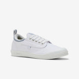 Volley International Mens Sneakers - White/Light Grey (Low Canvas Casual Shoes)
