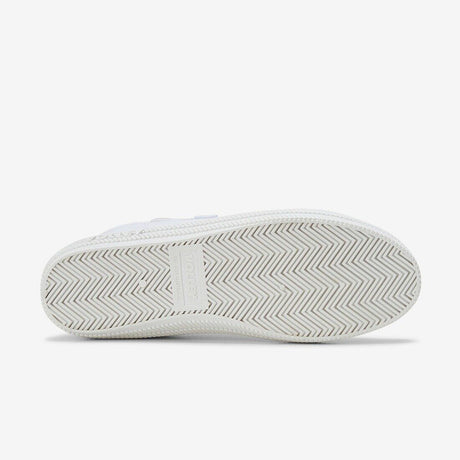 Volley International Mens Sneakers - White/Light Grey (Low Canvas Casual Shoes)