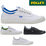 Dunlop Volleys International Mens Sneakers - Low Canvas Casual Shoes - Black/Dark Grey