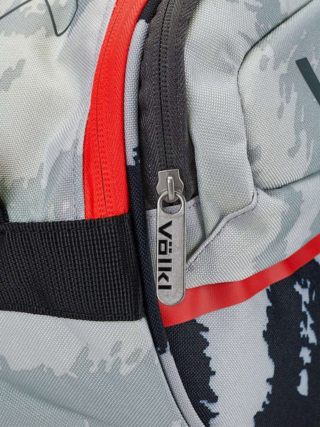Volkl Zebra Pro Tennis Bag (Fits 3-5 Racquets) - White/Black