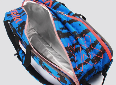 Volkl Zebra Combi Tennis Bag (Fits 6-9 Racquets) - Blue