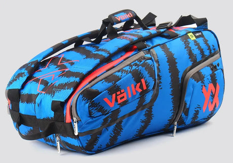 Volkl Zebra Combi Tennis Bag (Fits 6-9 Racquets) - Blue