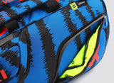 Volkl Zebra Combi Tennis Bag (Fits 6 - 9 Racquets) - Blue