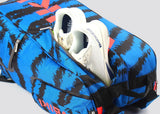 Volkl Zebra Combi Tennis Bag (Fits 6 - 9 Racquets) - Blue