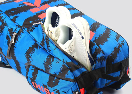 Volkl Zebra Combi Tennis Bag (Fits 6-9 Racquets) - Blue