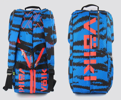 Volkl Zebra Combi Tennis Bag (Fits 6-9 Racquets) - Blue