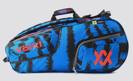 Volkl Zebra Combi Tennis Bag (Fits 6-9 Racquets) - Blue
