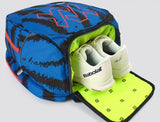 Volkl Zebra Large Backpack Tennis Badminton Racket Sports Bag in Blue