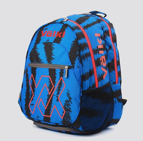 Volkl Zebra Large Tennis Backpack - Blue (Badminton/Sports Racket Bag)