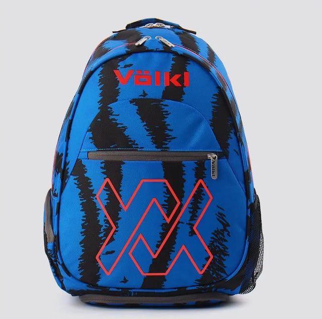 Volkl Zebra Large Backpack Tennis Badminton Racket Sports Bag in Blue