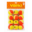 12x Volkl Team 2 Orange Tennis Balls - Low Compression Training for Beginners