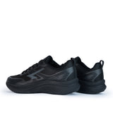 Sfida Vario Senior Lace Up Runners - Black (Sneakers/School Shoes)
