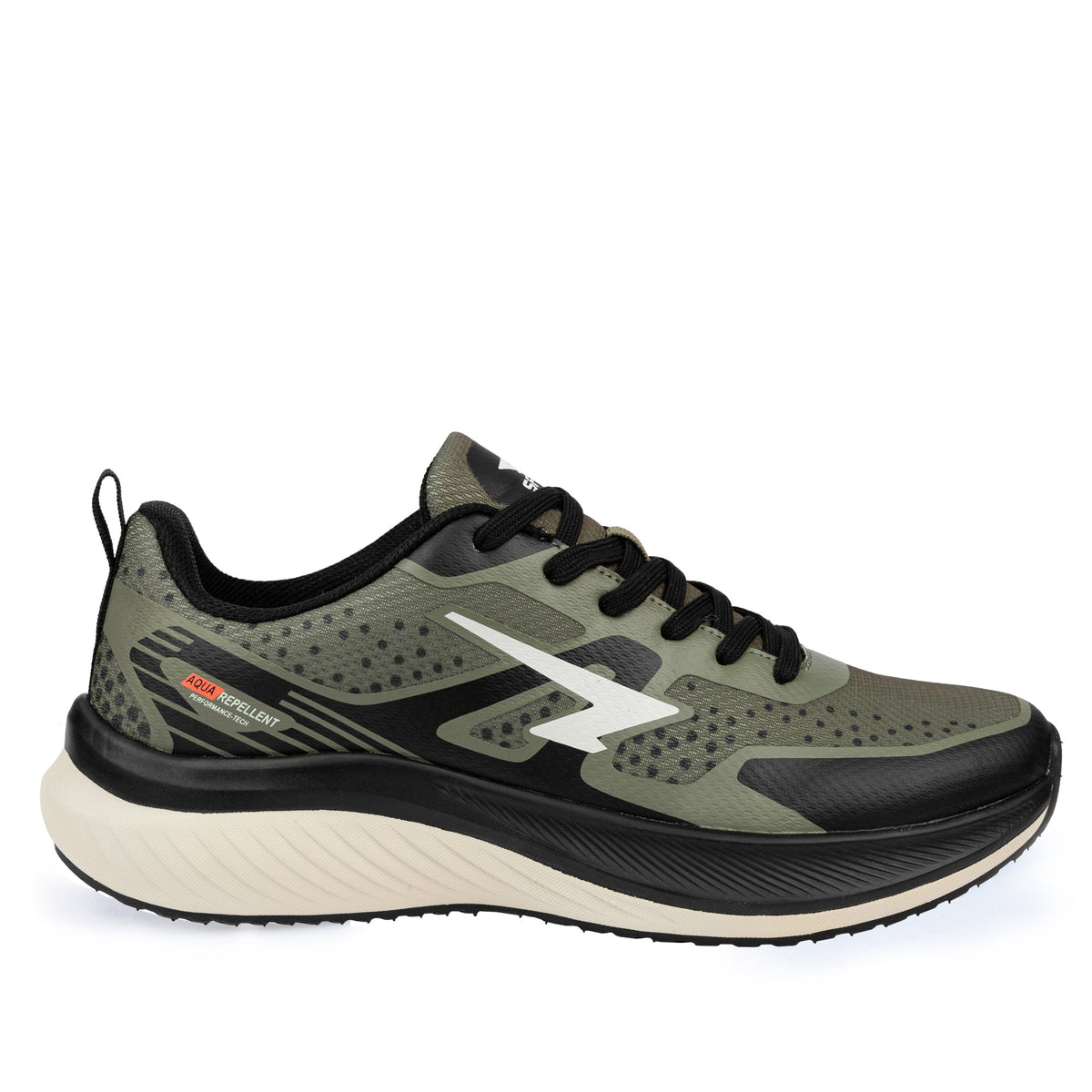 Sfida Vario Mens Runners - Khaki/Black (Running Shoes/Sneakers)