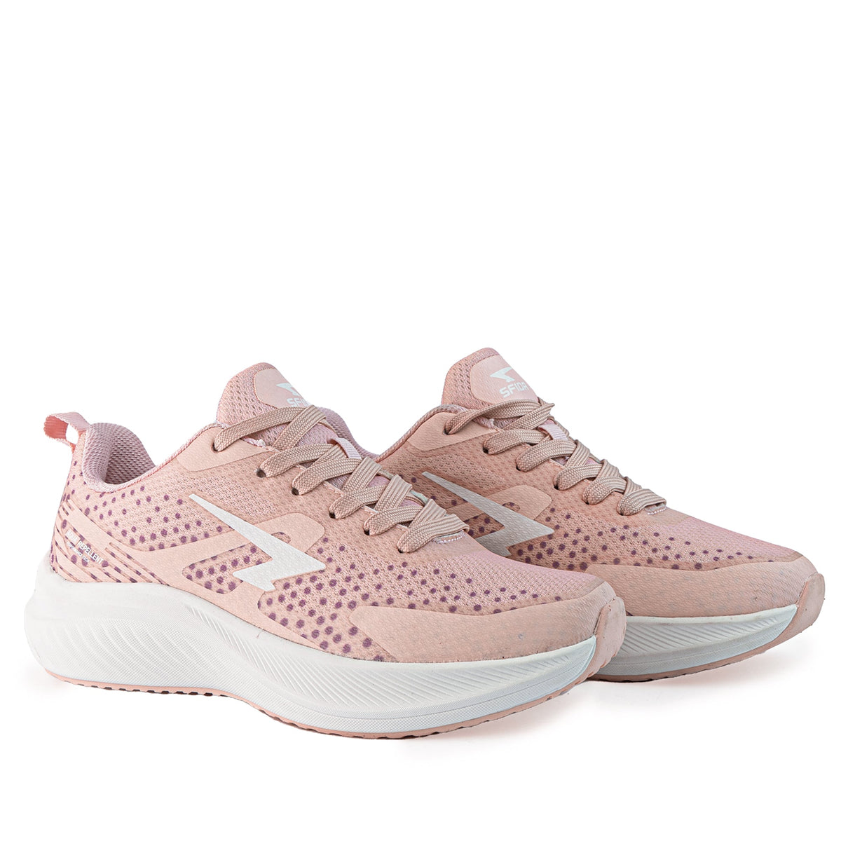 Sfida Vario Womens Runners - Light Pink (Running Shoes/Sneakers)