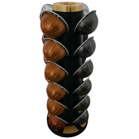 24 Pod Nespresso Vertuo Petal Coffee Pod Holder - Black