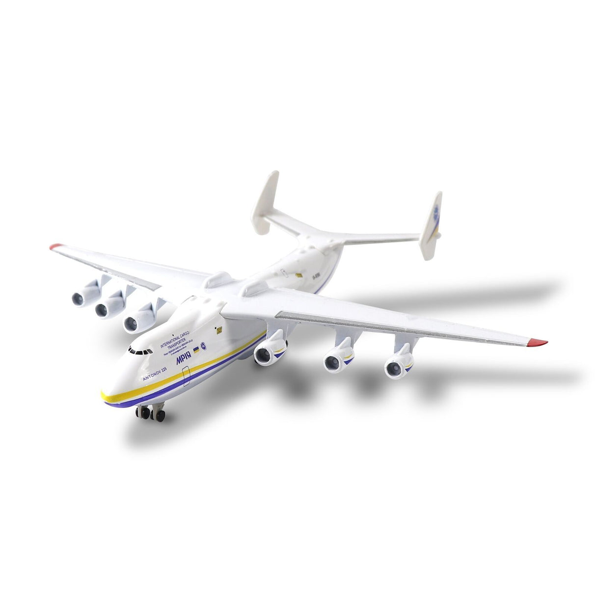 Antonov AN-225 Mriya 1/400 Diecast Metal Aircraft Model Kit with Stand (Ukrainian Plane)
