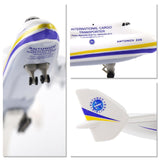 Antonov 1/400 Scale Diecast Metal AN-225 MRIYA Aircraft Model Kit w/ Stand - Ukraine Airplane for Gifts