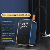 Rechargeable Digital Portable Tyre Air Compressor - Cordless (Bike & Car)
