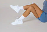 Sfida Vibe Womens Lifestyle Sneakers - White (Casual Shoes)
