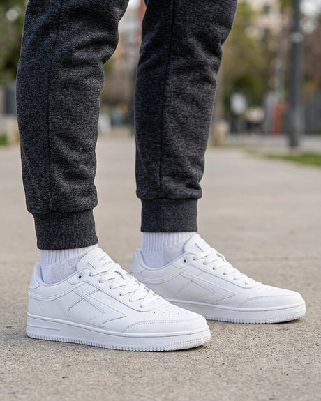 Sfida Vibe Mens Lifestyle Sneakers - White (Casual Shoes)