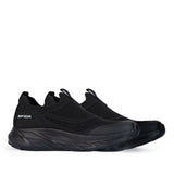 Sfida Vitali Mens Comfort Walkers - Black/Black (Knit Walking Shoes)