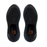 Sfida Vitali Mens Comfort Walkers - Black/Black (Knit Walking Shoes)
