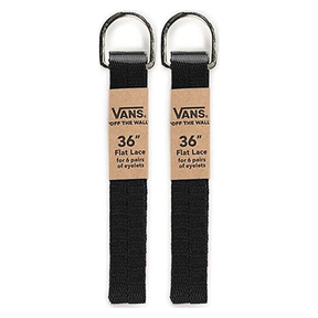 2x VANS 36" Black Shoelaces for Sneakers (Pack)