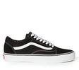 Vans Authentic Old Skool Canvas Shoes - Black/White (Casual Classic Skateboard Sneakers)