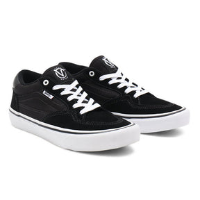 Vans Mens Rowan Pro Zorilla Shoes (Slip-Resistant Lightweight Sneakers) - Black/White